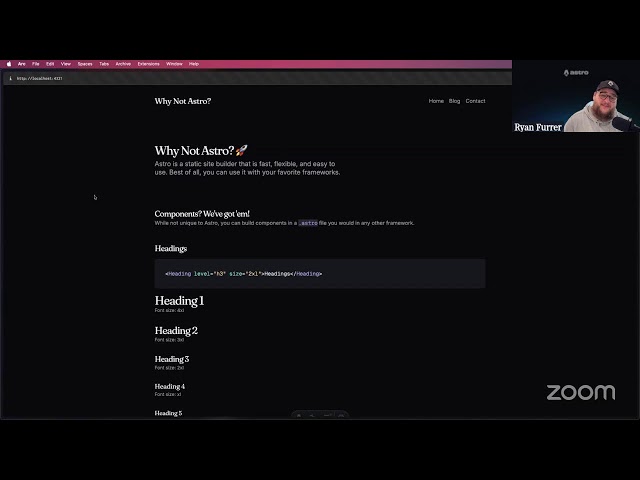 Astro Training - JS Drop with Ryan Furrer