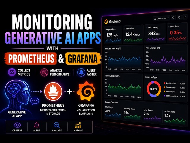 DevOps Monitoring for Generative AI Applications with Prometheus and Grafana