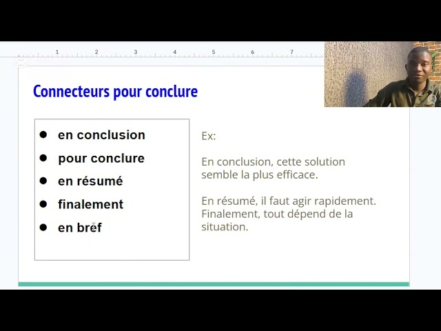 Les connecteurs indispensables en français pour le TCF et le TEF