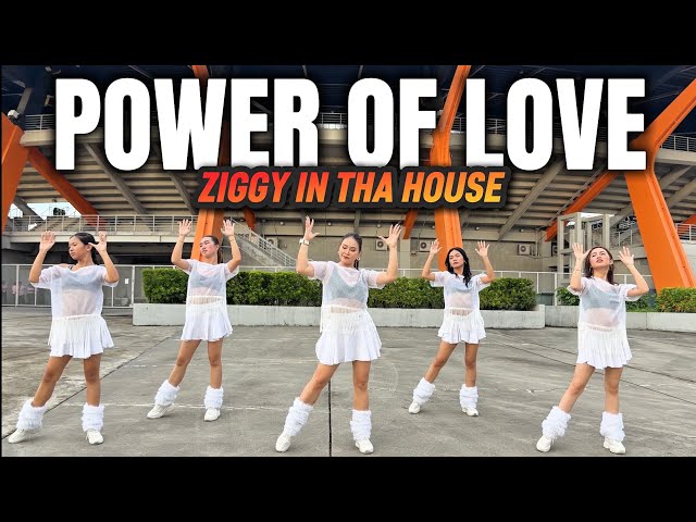 POWER OF LOVE by Celine Dion | Ziggy In Tha House |   Cumbia | Dance Workout ft. Danza Carol Angels