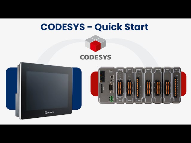 CODESYS Quick Start using Weintek Remote IO & HMI