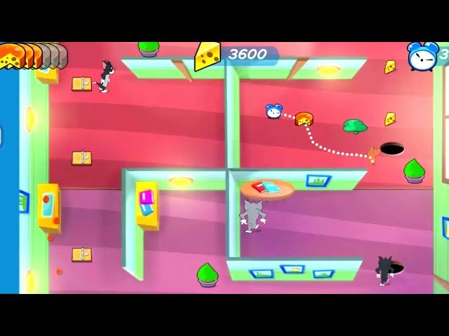 Funny TV | Tom and Jerry Mouse Maze game part 40 - First Floor