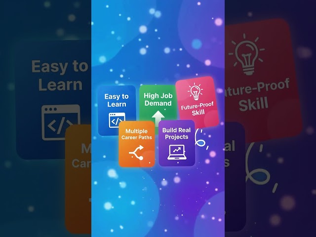 5 Reasons Every Student Should Learn Python 🐍 #Shorts