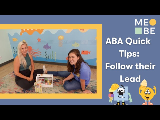 ABA Quick Tips: Follow your child's lead to help them engage in play!