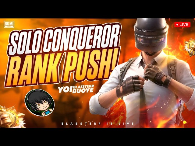 SOLO CONQUEROR LIVE RANK PUSH TIPS/TRICKS @blassterr  LIVE RANK PUSH SOLO