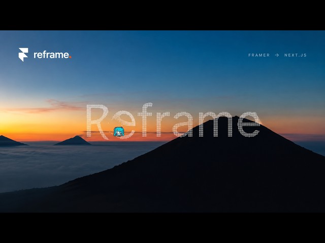 Can Reframe Export This Framer Component to Next.js?