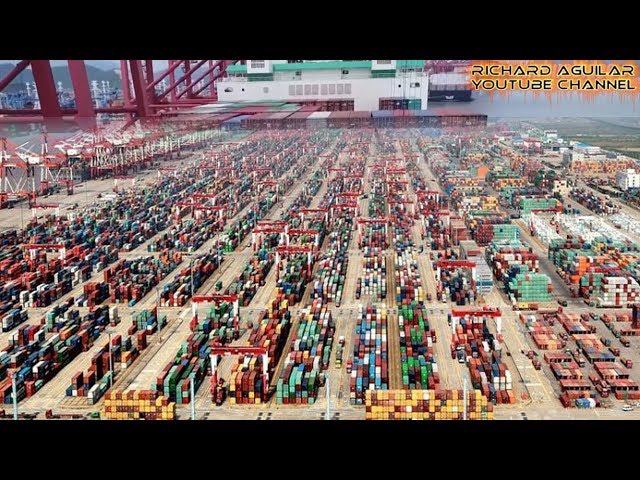 China Innovation! Watch How China's Biggest Automated Container Terminals Operate Automatically