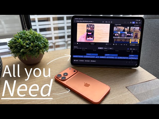 How to make YouTube videos with JUST iPhone and iPad in 2025!