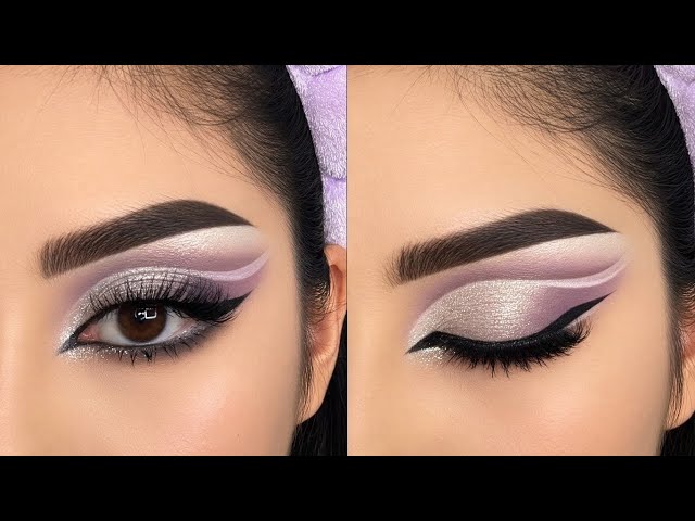 Step-by-Step Eye Makeup Tutorial with Products😍💜