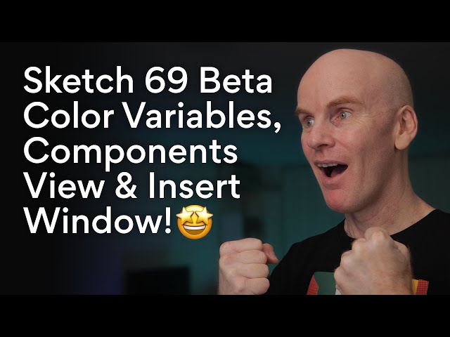 Sketch 69 Beta Color Variables, Component View and & Insert Window