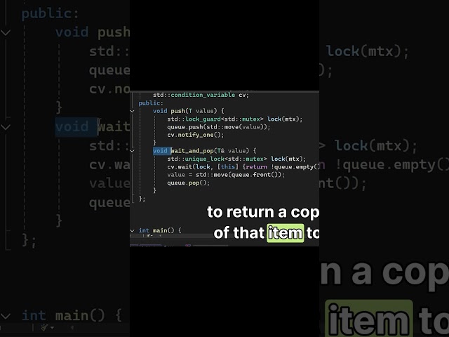 Don't lose data with std::queue #C++  #coding #programming