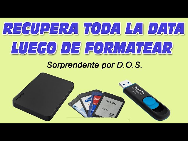 Recover All Deleted Data from a Formatted Memory, Deleted, Surprising, Easy, Free