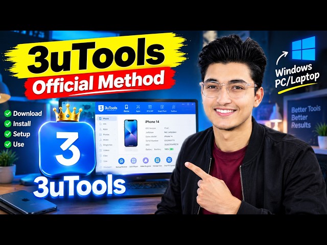 3uTools Download & Install for Windows PC/Laptop