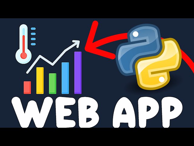 Build a Simple Python Web App with Streamlit | Interactive Temperature Dashboard