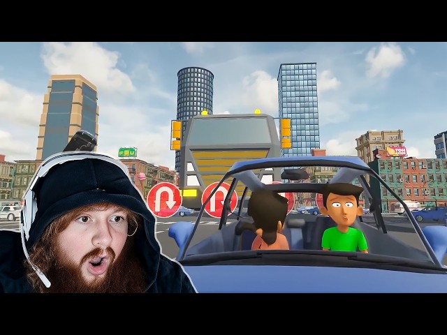 CaseOh Attempts To Teach His Sister How To Drive