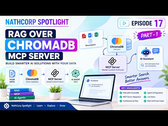 RAG with ChromaDB & MCP Server | Build AI Agents with Your Data | Part 1