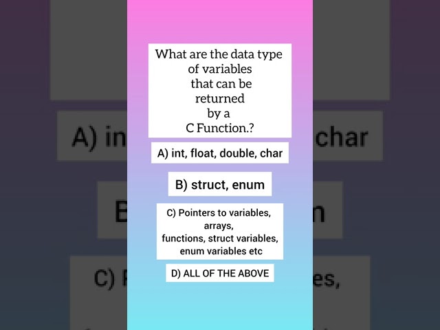 #57 programming interview questions | coding questions| c language tutorial | JOY CODING