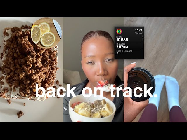  breaking my weight loss plateau | what actually worked. the 'hot' 🌶️  in hot girl walk diaries