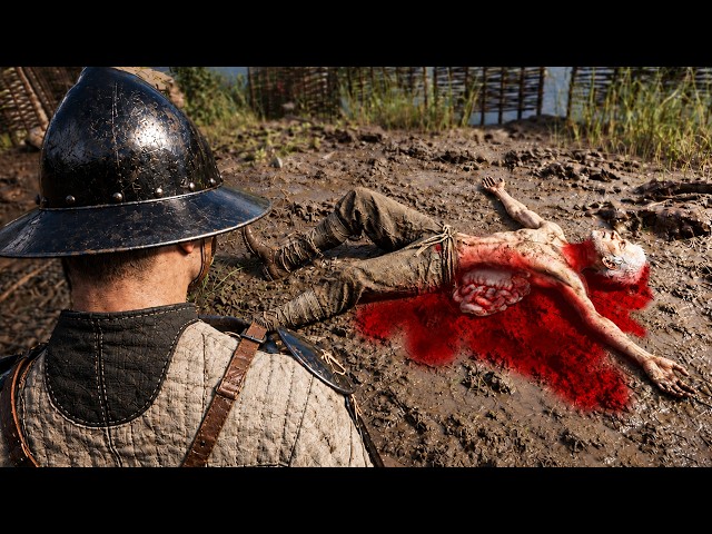 committing horrific war crimes in half sword...