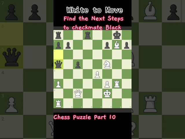 Chess Puzzle Part 10 #chess