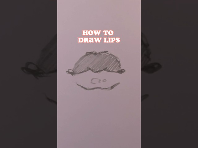 How to draw lips / mouth #art #artdrawing #drawing #tutorial