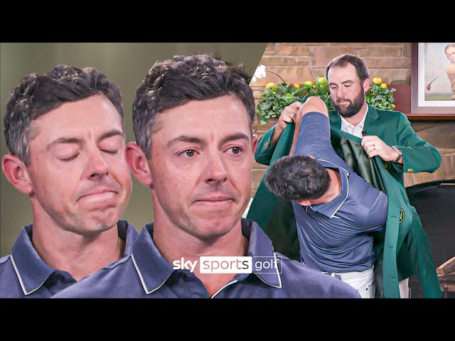 Rory McIlroy reduced to tears in emotional Green Jacket ceremony 🥺