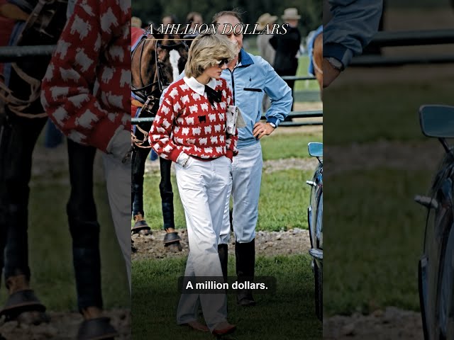 Did you know the real meaning of Diana's sheep sweater? #princessdiana #royalfamily #fashionhistory