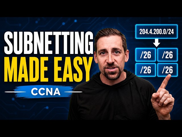 Subnetting Explained (CCNA) | The Only Method You Need