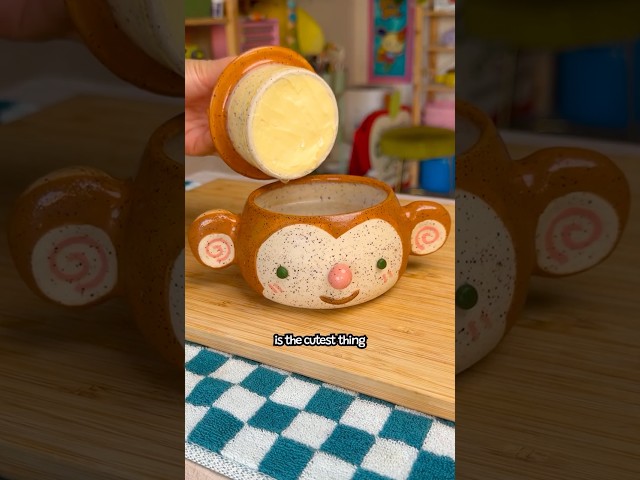 cutie alert: i made a monkey butterbell…