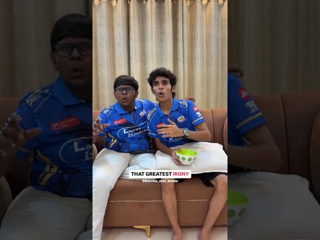 That greatest irony 😄😜🏏 #shorts #shortvideos #video
