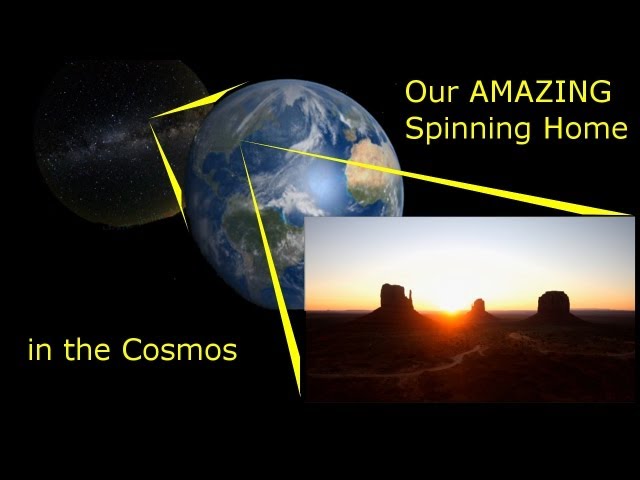 Earth: Our Hauntingly Beautiful Spinning Home in the Cosmos