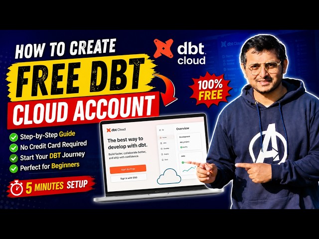 How to Create a FREE dbt Cloud Account (Step-by-Step 2026 Tutorial)