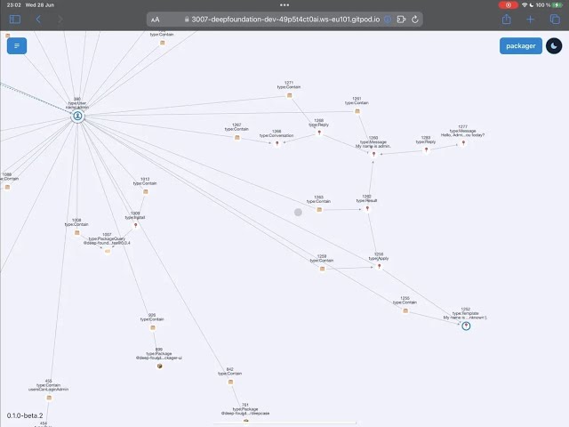 Using templates to talk with ChatGPT from Deep instance