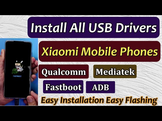 Install Xiaomi Mobile USB Drivers Properly On Windows | Urdu-Hindi |