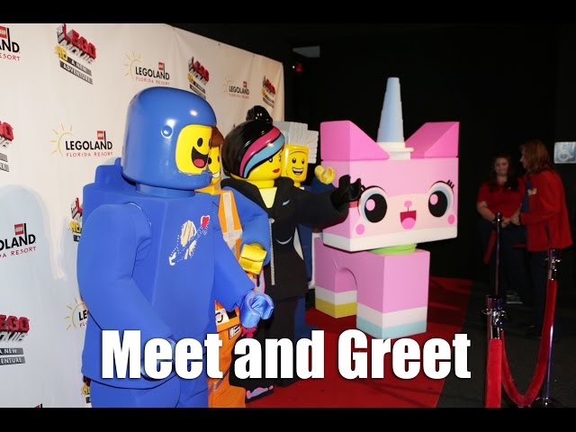 Meet Unikitty, Benny, and Risky Business at LEGOLAND Florida for LEGO Movie 4D Weekends