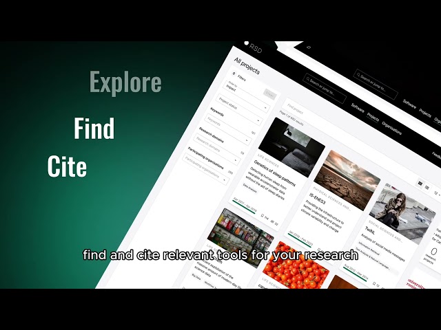 Show your research software to the world with the Research Software Directory