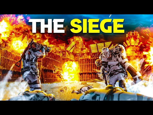 DEFENDING a 9 Hour SIEGE RAID vs THE LARGEST ZERG ALLIANCE... - Rust
