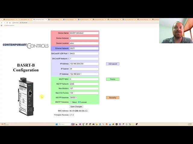 Vibe Code App 13 Overview - BACnet MSTP