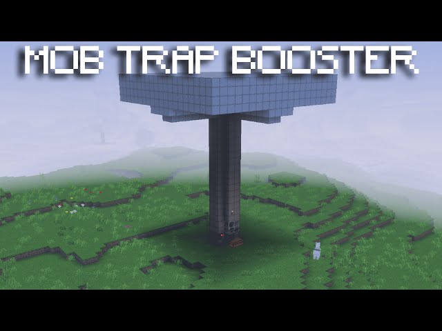 MOB TRAP mais FÁCIL do Minecraft Bedrock 1.21 (Fácil, Rápida e Eficiente)