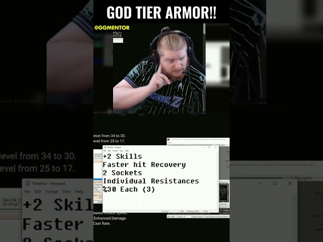 D2R RotW - Why Rare Armor Doesn't Roll +2 Skills (God Tier Armor)
