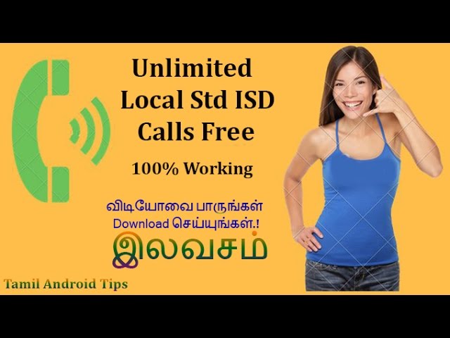 Free Unlimited International Call 100% Working | No Root Require | Tamil Android TIps