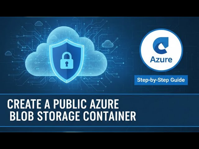 Day 17: Create a Public Azure Blob Storage Container | 100 Days of Cloud (Azure) | Kodekloud Enginee