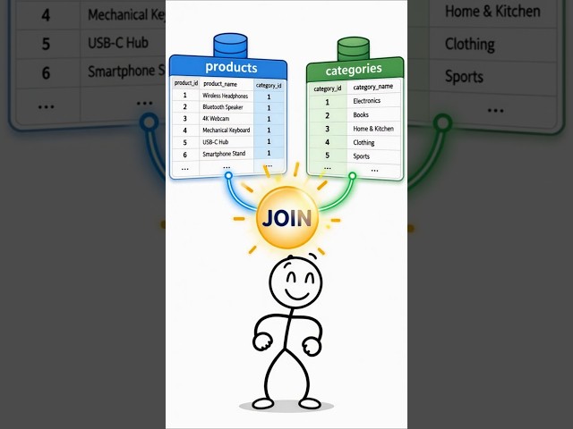 SQL JOINs Made Easy: Connect Two Tables