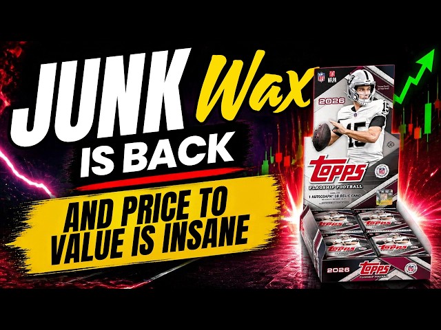 Football Card Market is HOT and THIS is All We Have - 2026 Flagship Hobby Box Opening