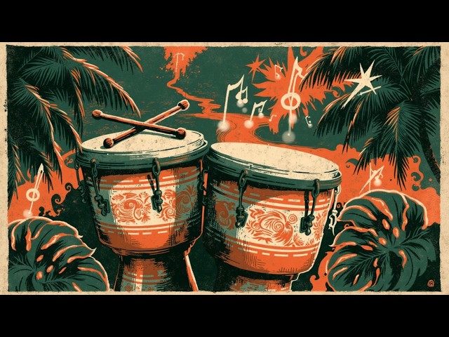 Exotic Bongo Grooves - Relaxing Tiki Lounge Music And Vintage 1950S Exotica Cocktail Vibes