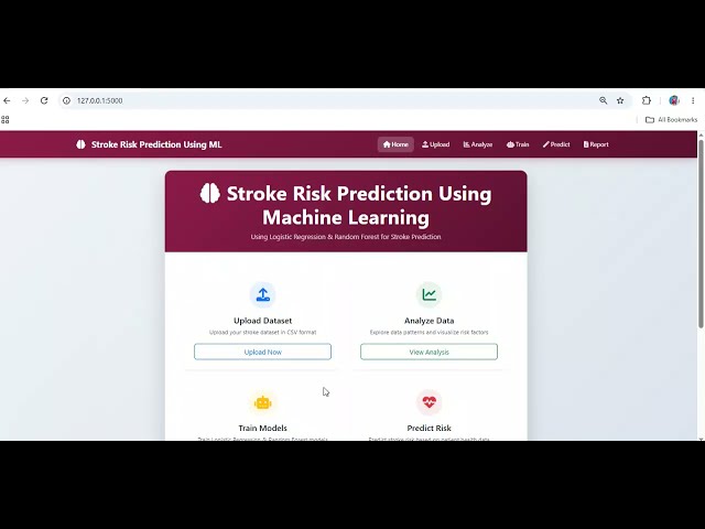 Stroke Risk Prediction Using Machine Learning | Python AI Machine Learning Project