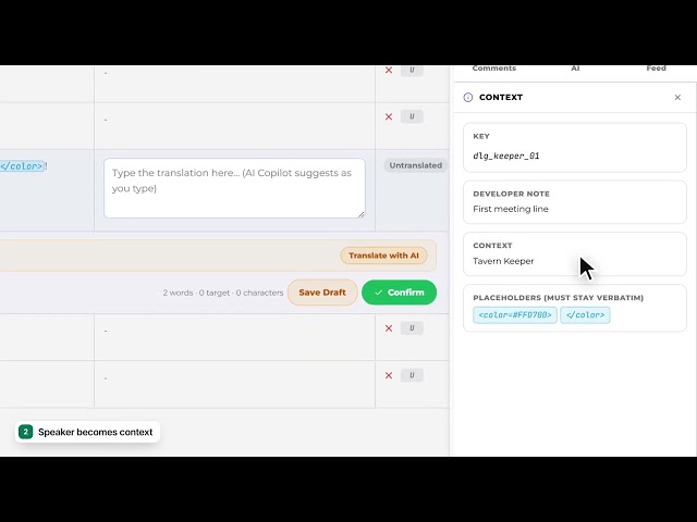 How to translate Unity and Godot game text in Linguaiser