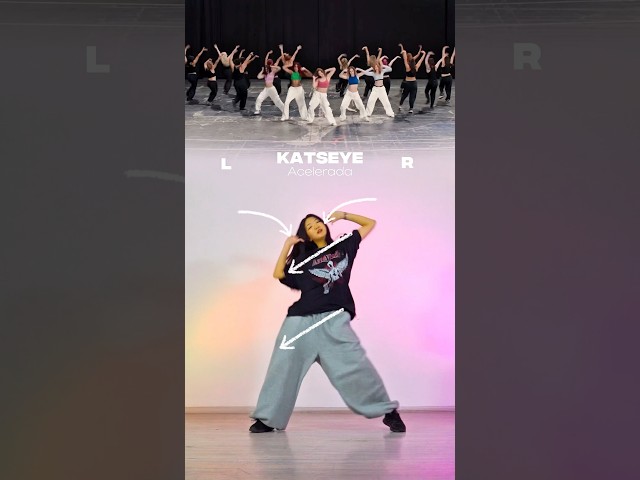 Yoonchae 'ACELERADA' dance tutorial [MIRRORED] #katseye #yoonchae #kpop #kpopchallenge #bts #shorts