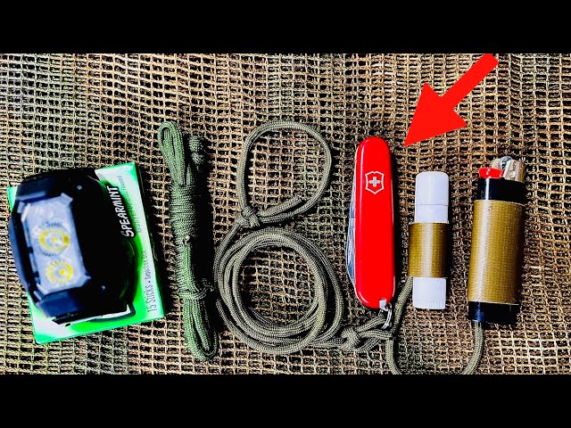 What Ranger School Students Carry in Their Pockets! - Ranger Student Pocket EDC!
