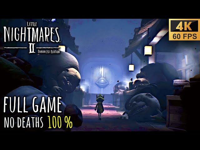 LITTLE NIGHTMARES ENHANCED EDITION 2025 FULL Game Walkthrough - 100% All Collectibles (4K60FPS)